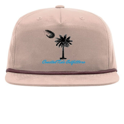 Pale Peach/ Maroon - FRONT