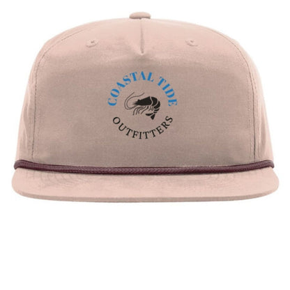 Pale Peach/ Maroon - FRONT